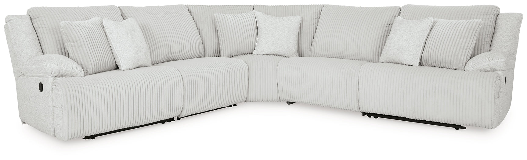 Top Tier 5-Piece Manual Reclining Modular Sectional