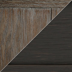 Tyler Creek Chairside End Table - Grayish Brown/Black