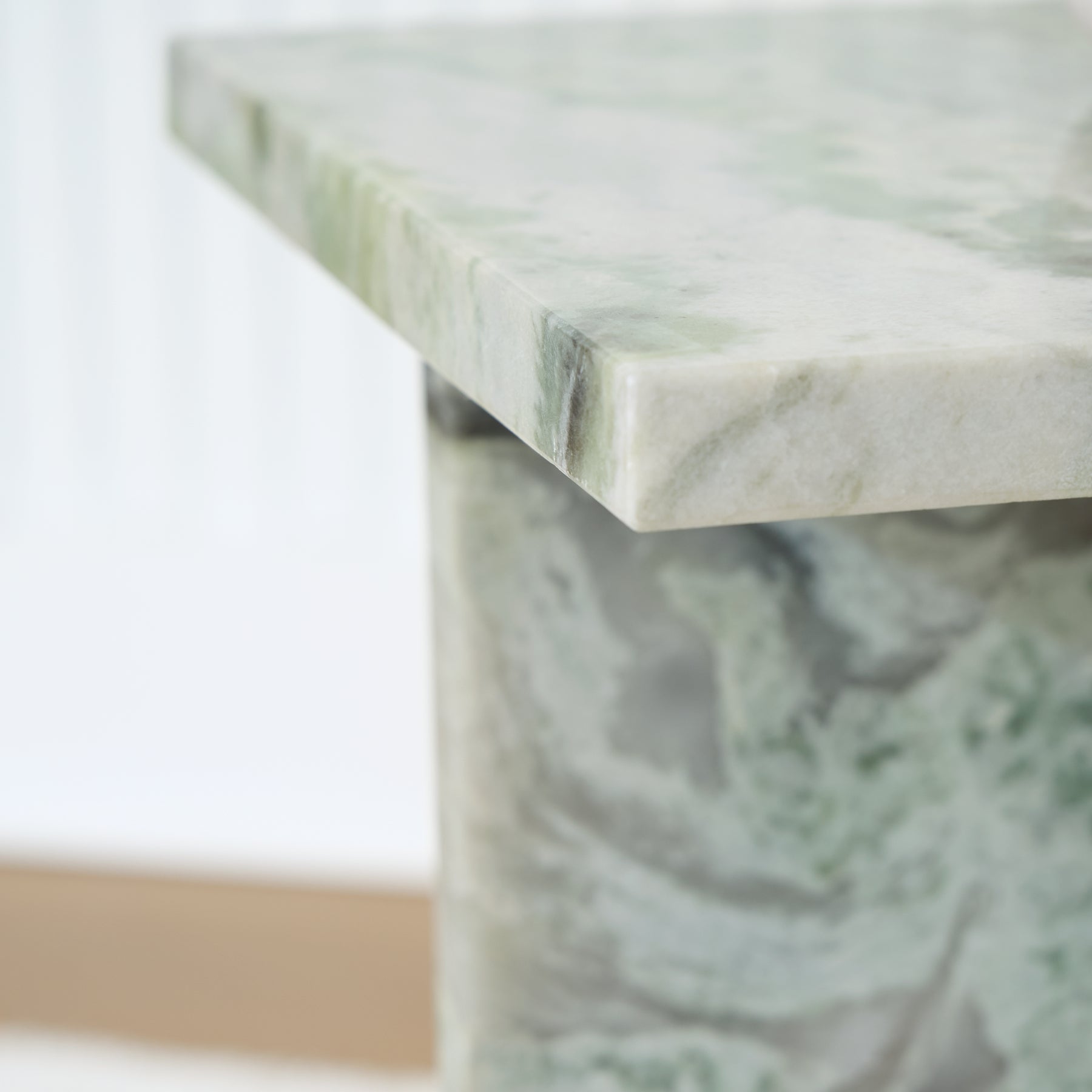 Deaconwell Accent Table - White/Green