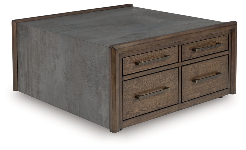 Kallenny Coffee Table - Brown/Gray