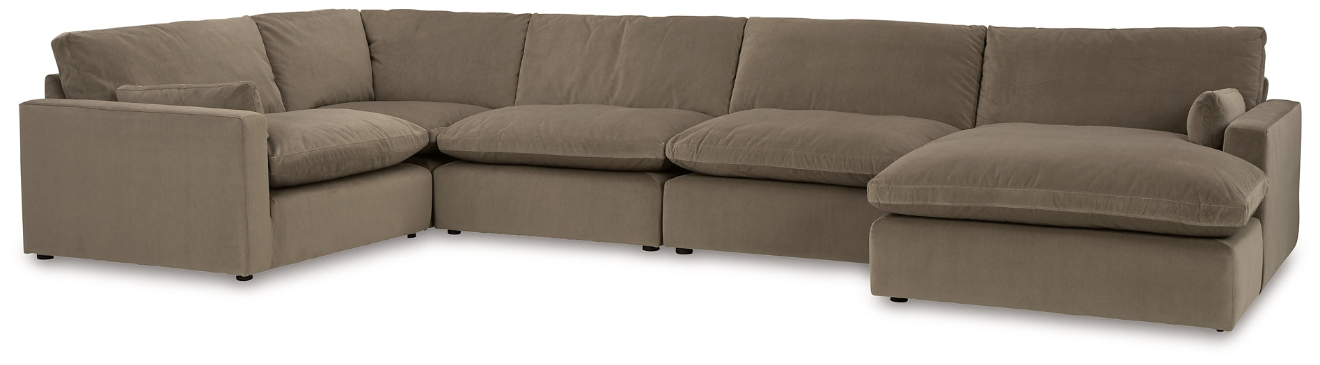Sophie 5-Piece Sectional with Chaise