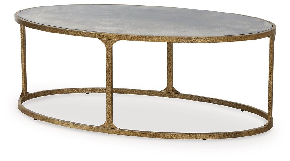 Korajane Coffee Table - Antique Gold