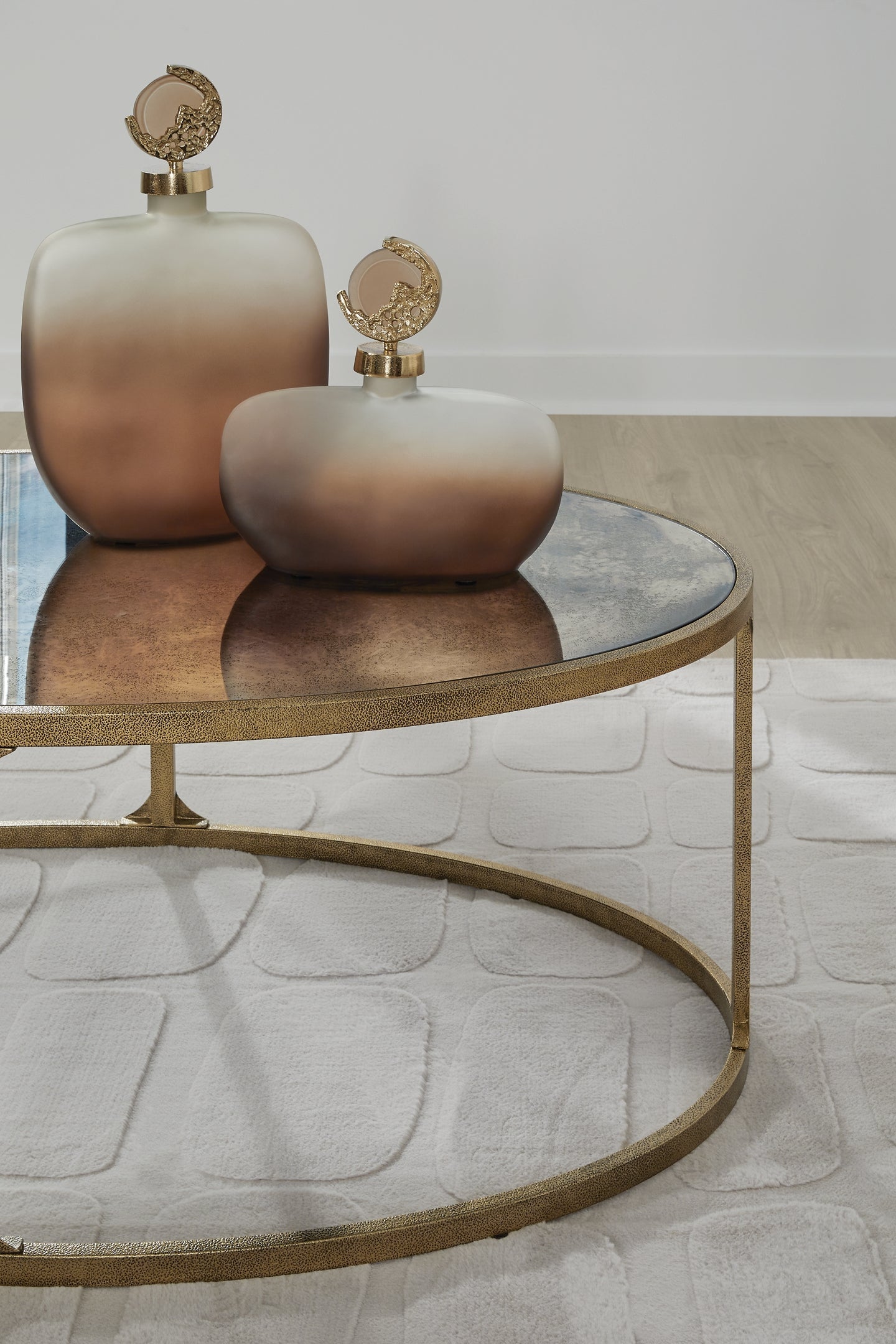 Korajane Coffee Table - Antique Gold