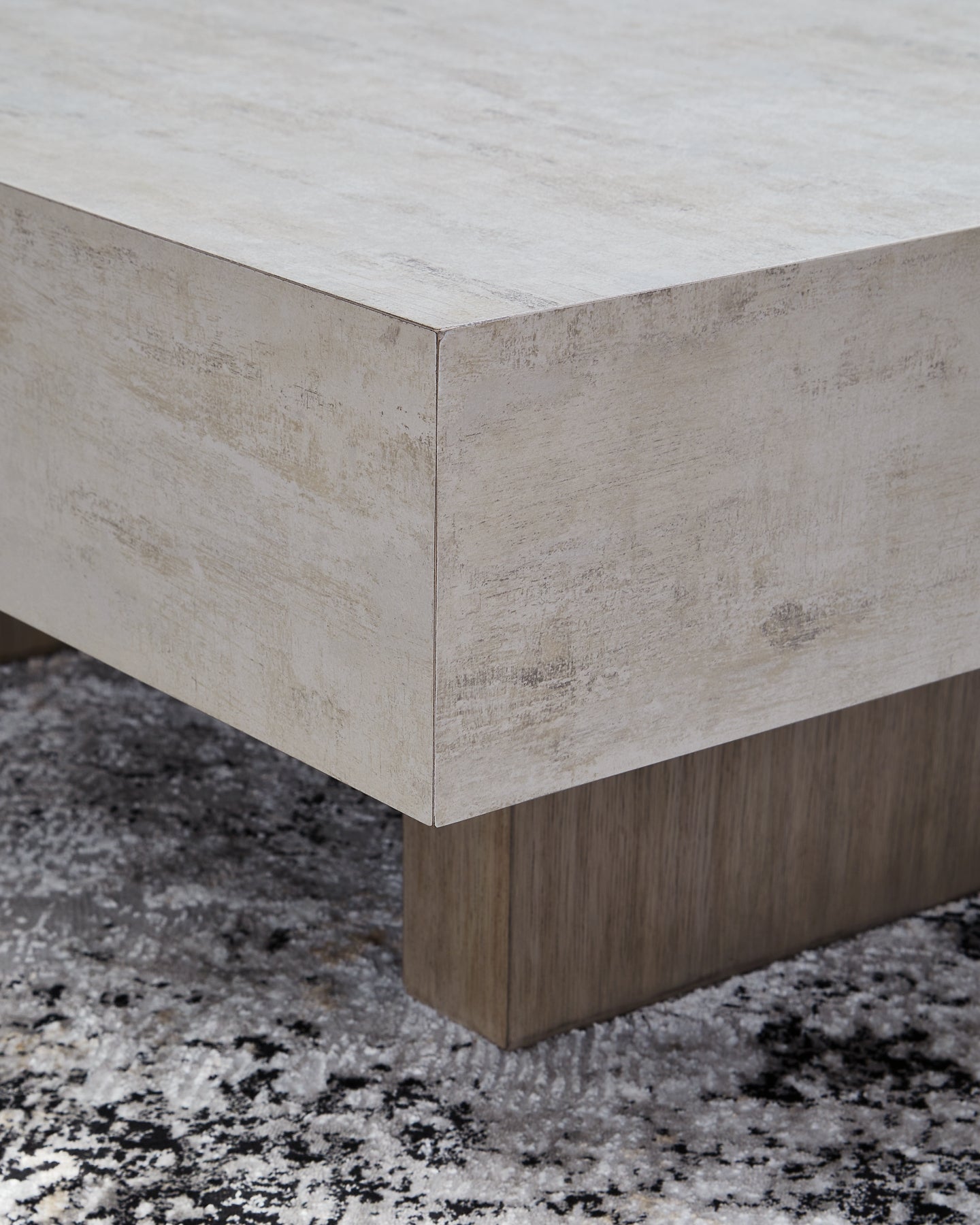 Jorlaina Coffee Table - Light Grayish Brown