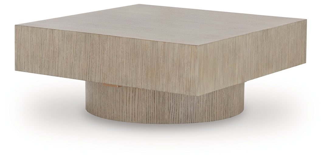 Jorielyn Coffee Table - Light Grayish Brown