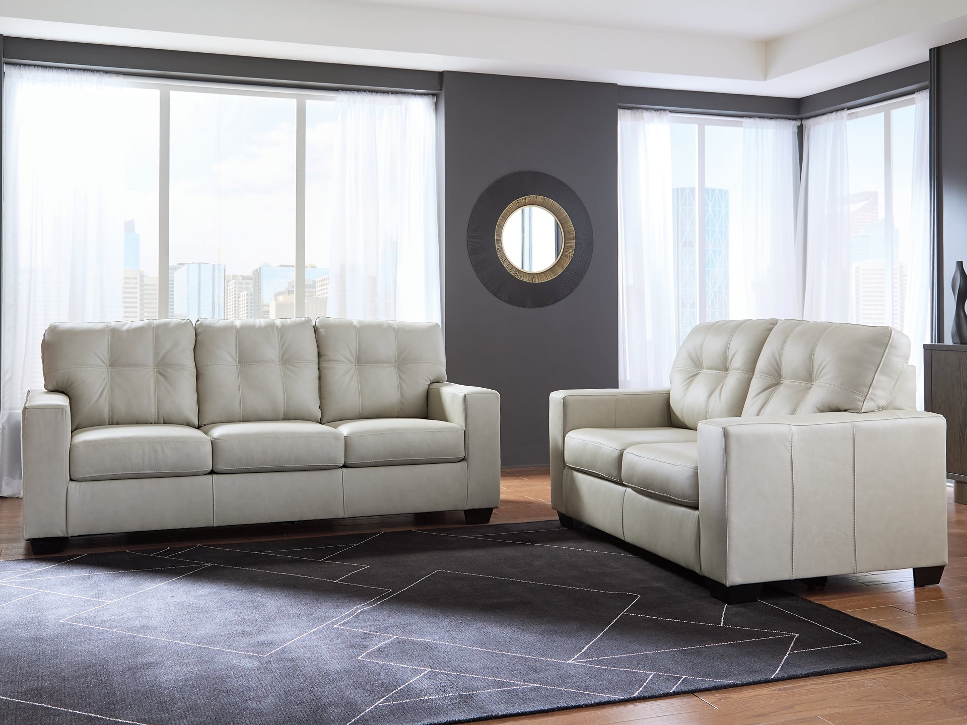 Santorine Sofa and Loveseat