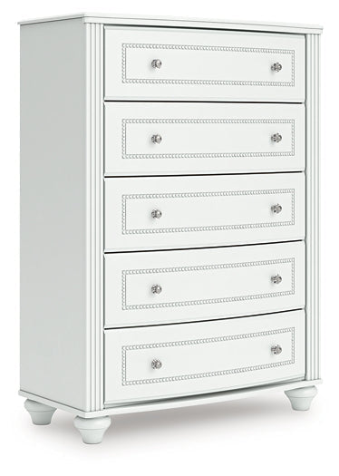 Kozlani Five Drawer Chest