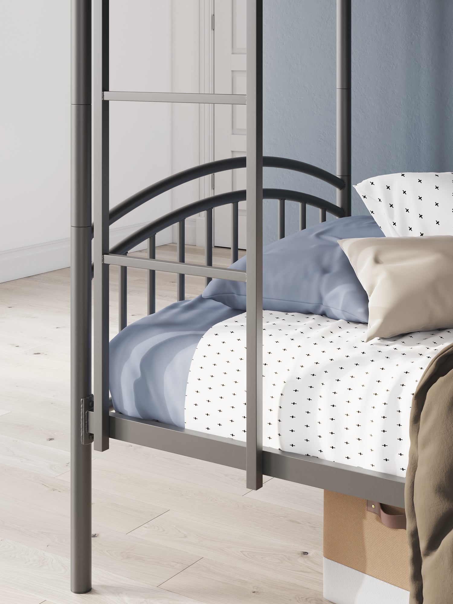 Lanceburg Twin/Twin Bunk Bed w/Ladder