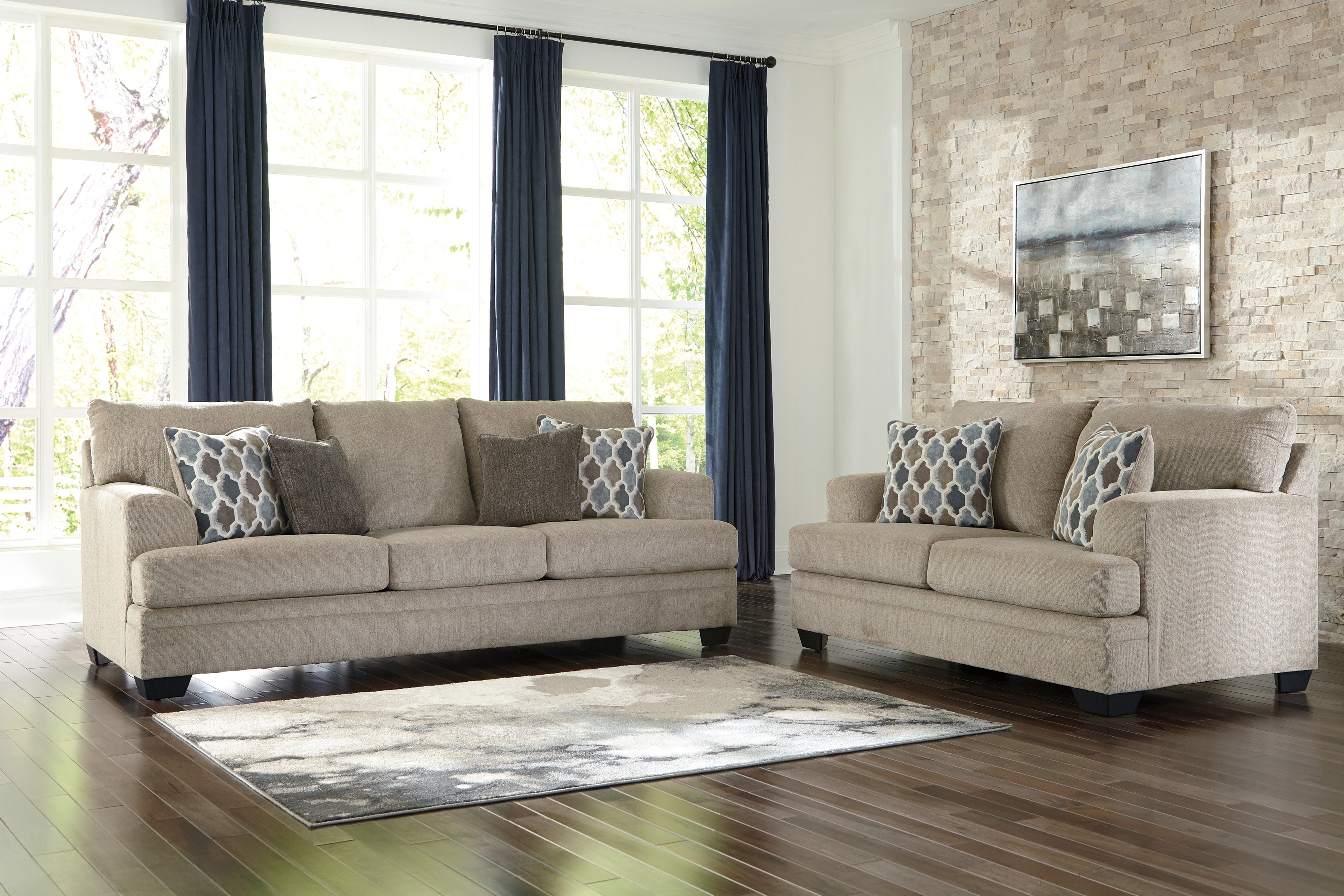 Dorsten Sofa and Loveseat