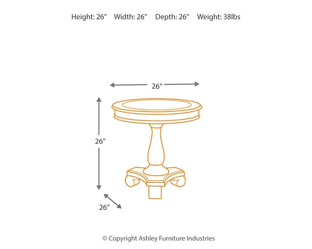 Mirimyn Round Accent Table