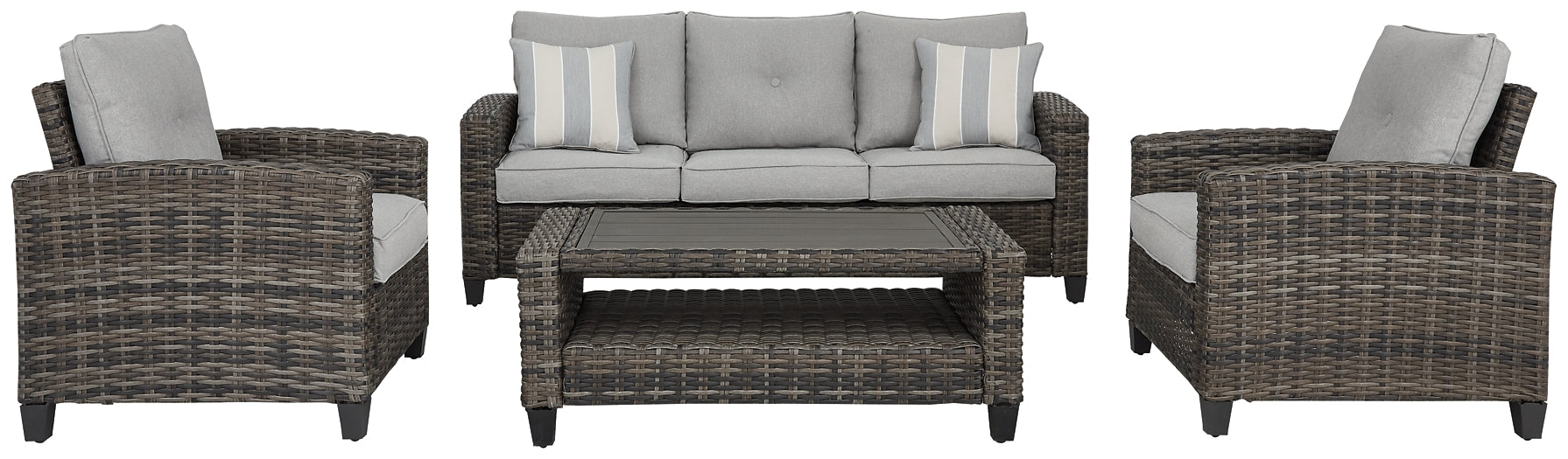 Cloverbrooke Sofa/Chairs/Table Set (4/CN)