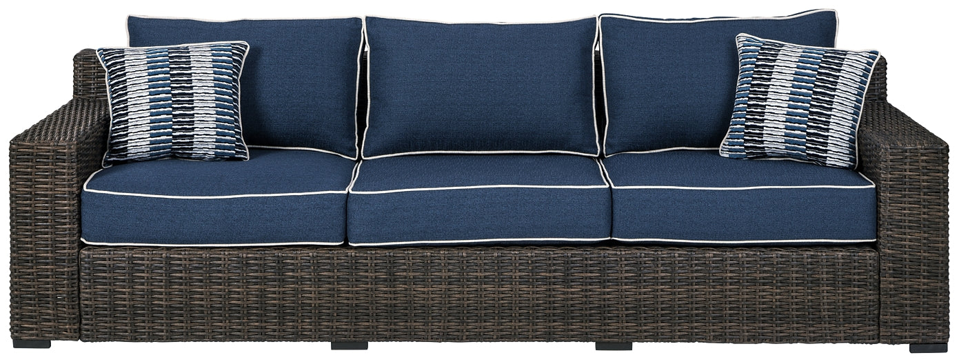 Grasson Lane Sofa with Cushion