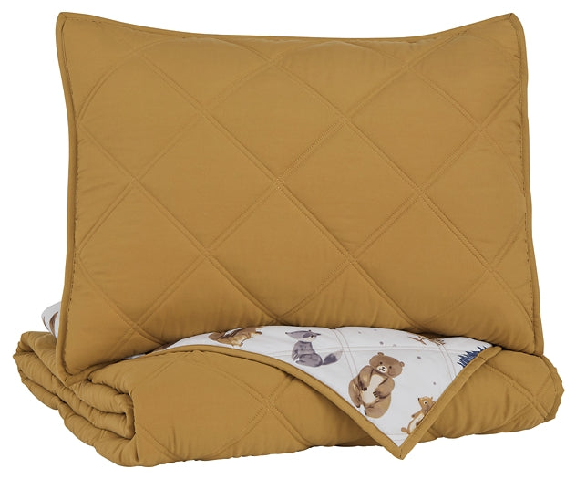 Cooperlen Twin Quilt Set