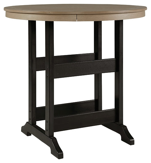 Fairen Trail Round Bar Table w/UMB OPT