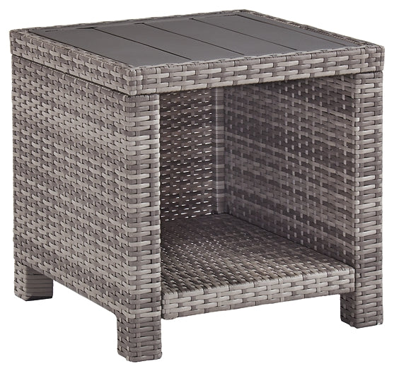 Salem Beach 3-Piece Outdoor Sectional with Chair, Coffee Table and End Table