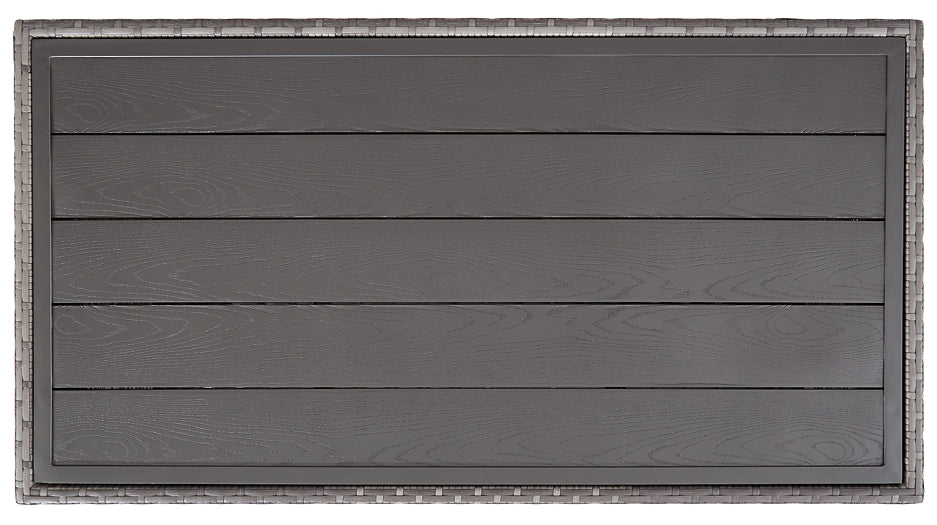 Salem Beach 3-Piece Outdoor Sectional with Chair, Coffee Table and End Table