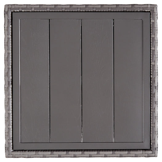 Salem Beach 3-Piece Outdoor Sectional with Chair, Coffee Table and End Table