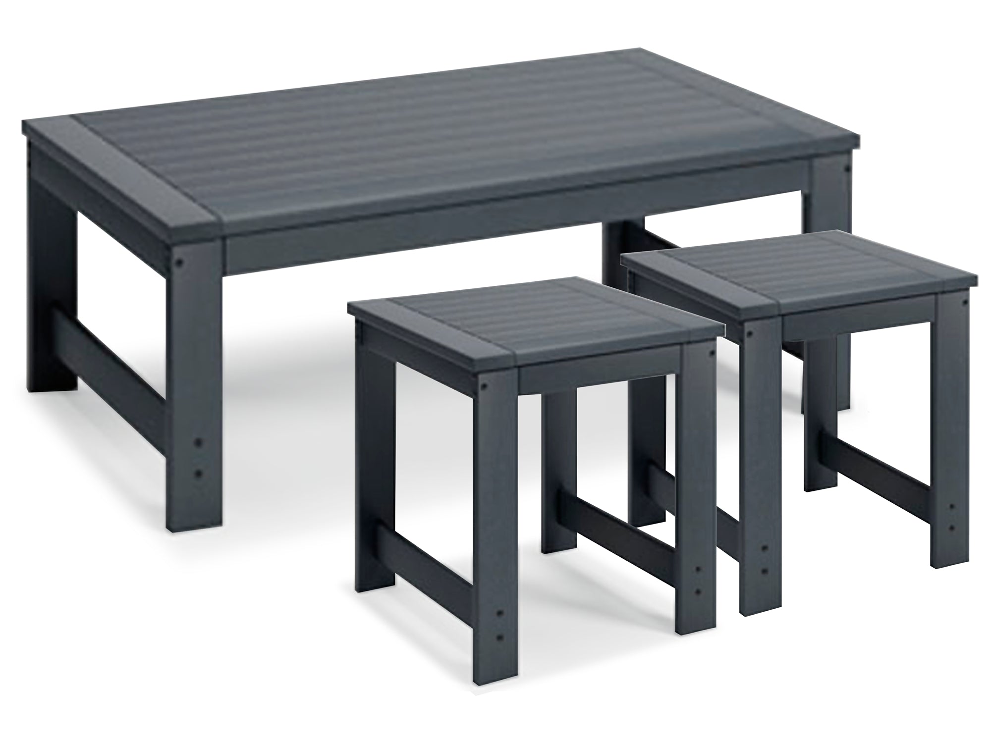 Amora Outdoor Coffee Table with 2 End Tables