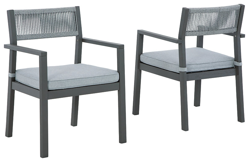 Eden Town Arm Chair With Cushion (2/CN)