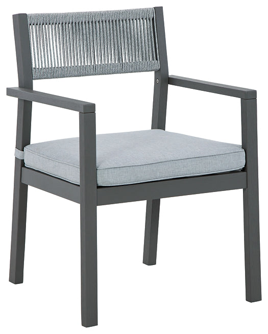 Eden Town Arm Chair With Cushion (2/CN)