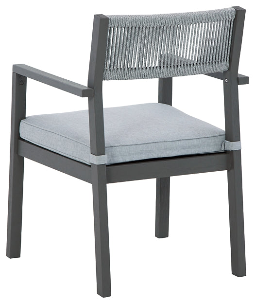Eden Town Arm Chair With Cushion (2/CN)