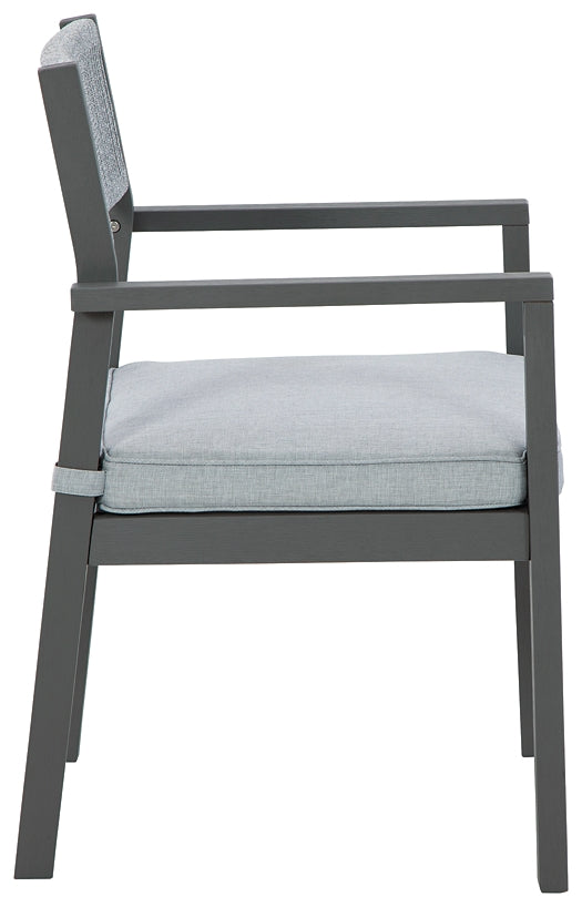 Eden Town Arm Chair With Cushion (2/CN)