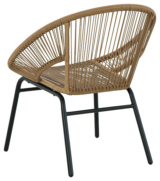 Mandarin Cape Chairs w/Table Set (3/CN)