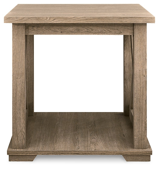 Elmferd Square End Table